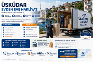 Üsküdar evden eve nakliyat hizmeti